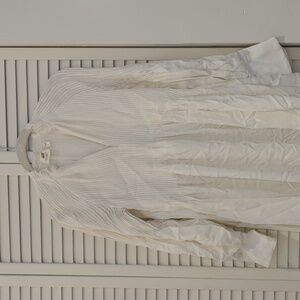 H&M Studio S/S 2018 Pleated Ivory Dress